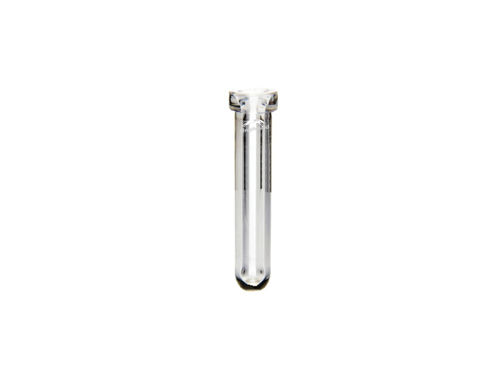 Picture of 0.3mL Crimp Neck Micro-Vial, 31.5 x 5.5mm, clear glass, 1st hydrolytic class, round bottom